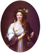 elisabeth vigee-lebrun, Portrait of Mme D'Aguesseau